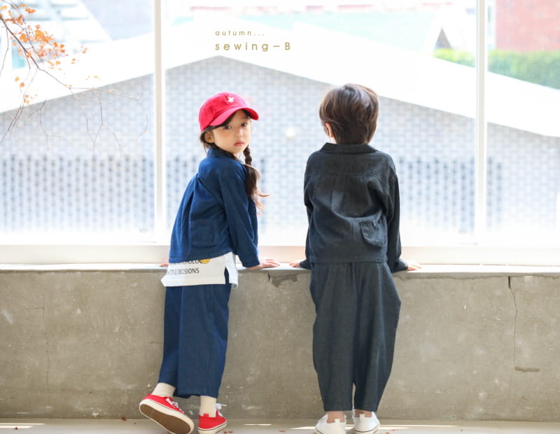 SEWING-B - Korean Children Fashion - #Kfashion4kids - Denim Pocket Shirt - 6