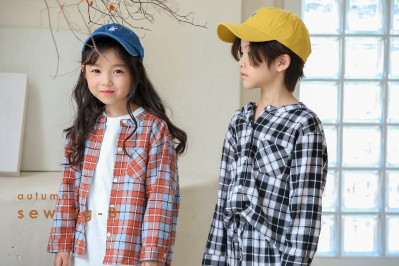 SEWING-B - Korean Children Fashion - #Kfashion4kids - Check Shirt - 7