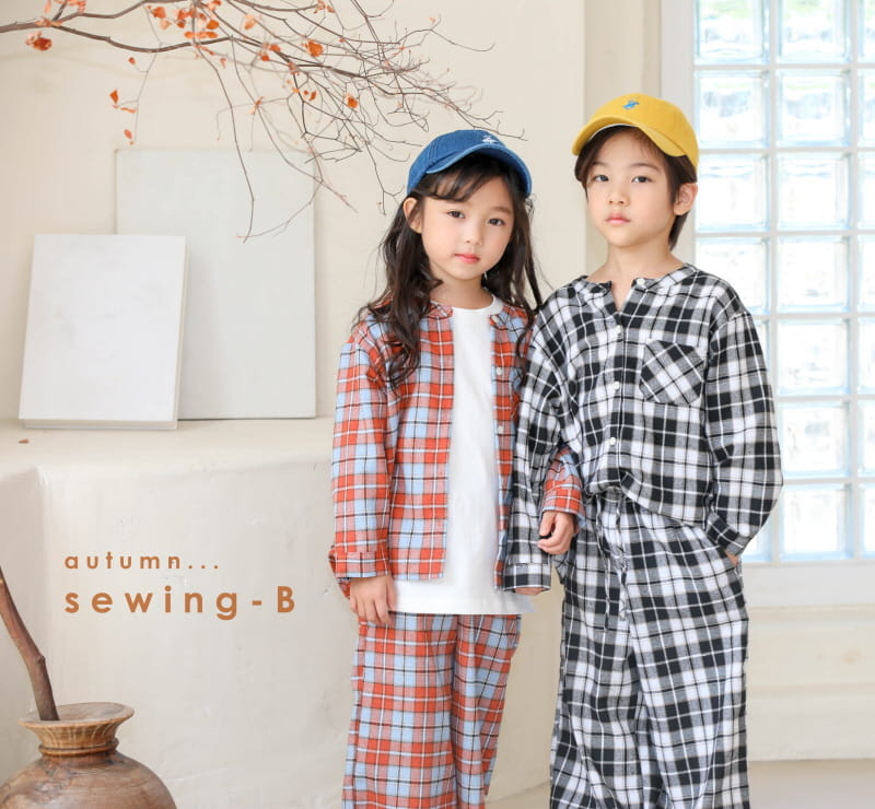 SEWING-B - Korean Children Fashion - #Kfashion4kids - Check Shirt - 9