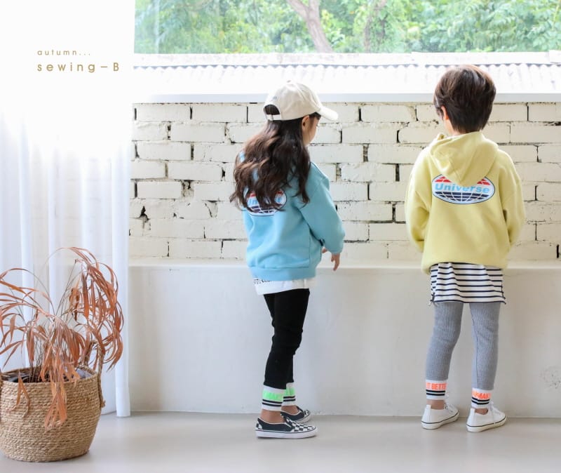 SEWING-B - Korean Children Fashion - #Kfashion4kids - Universe Hood Sweatshirt - 10