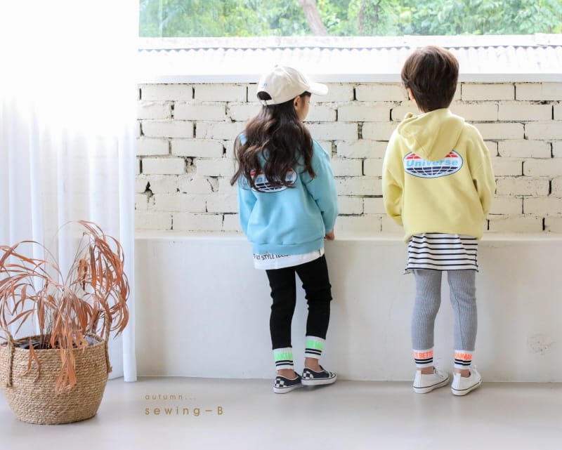 SEWING-B - Korean Children Fashion - #Kfashion4kids - Universe Hood Sweatshirt - 11