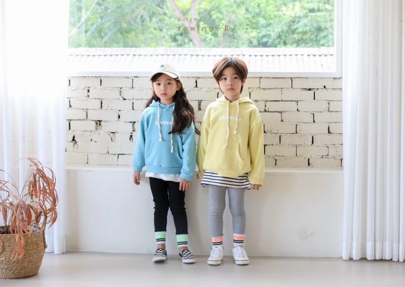 SEWING-B - Korean Children Fashion - #Kfashion4kids - Universe Hood Sweatshirt - 2