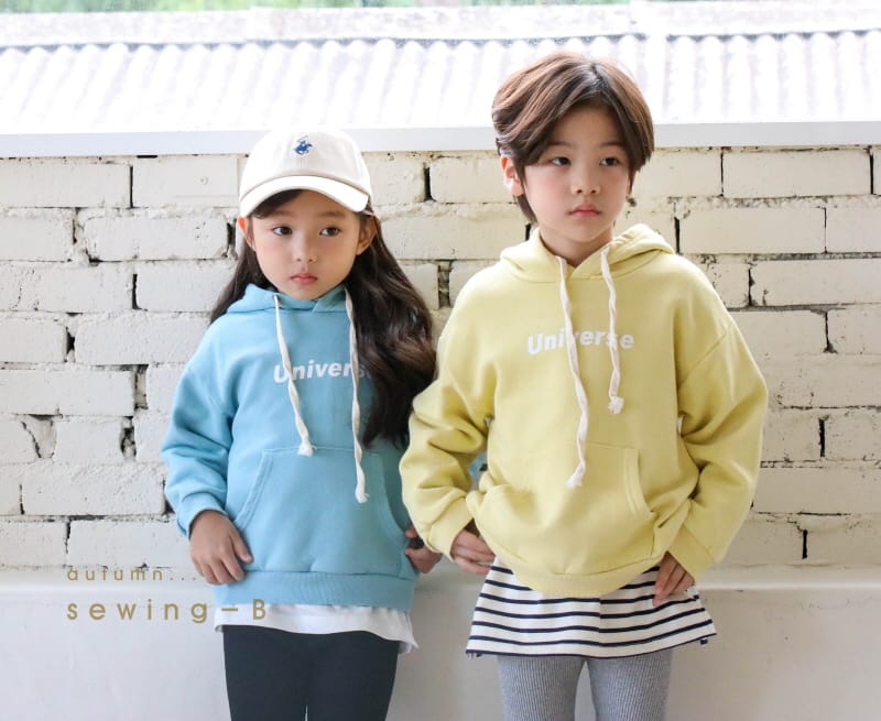 SEWING-B - Korean Children Fashion - #Kfashion4kids - Universe Hood Sweatshirt - 3