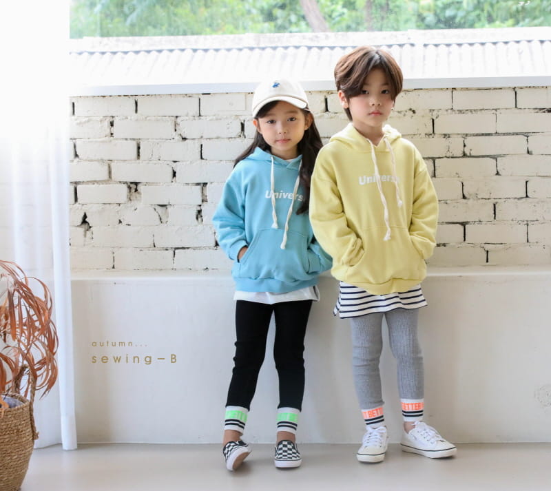 SEWING-B - Korean Children Fashion - #Kfashion4kids - Universe Hood Sweatshirt - 5