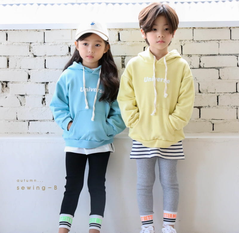SEWING-B - Korean Children Fashion - #Kfashion4kids - Universe Hood Sweatshirt - 6