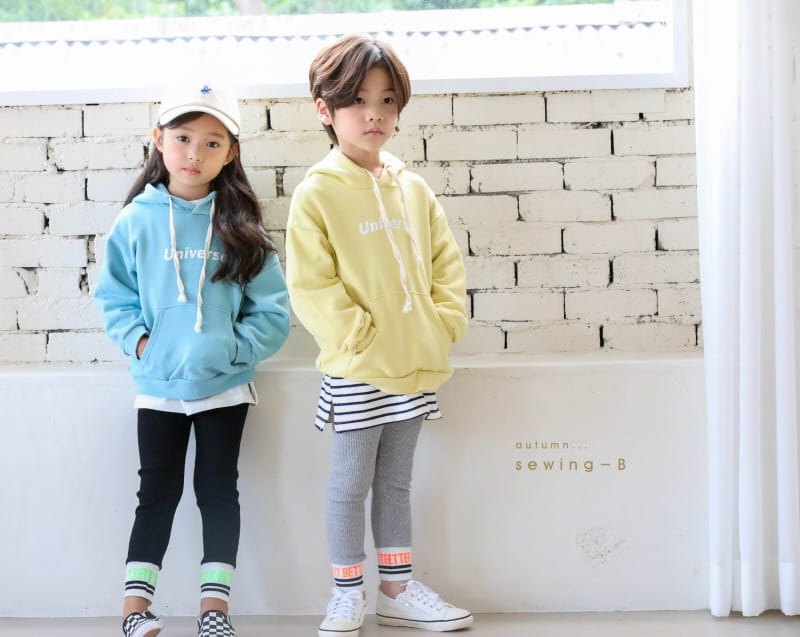 SEWING-B - Korean Children Fashion - #Kfashion4kids - Universe Hood Sweatshirt - 7