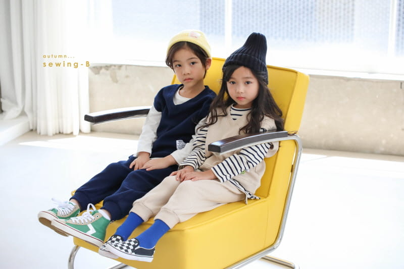 SEWING-B - Korean Children Fashion - #Kfashion4kids - Waffle Vest - 5