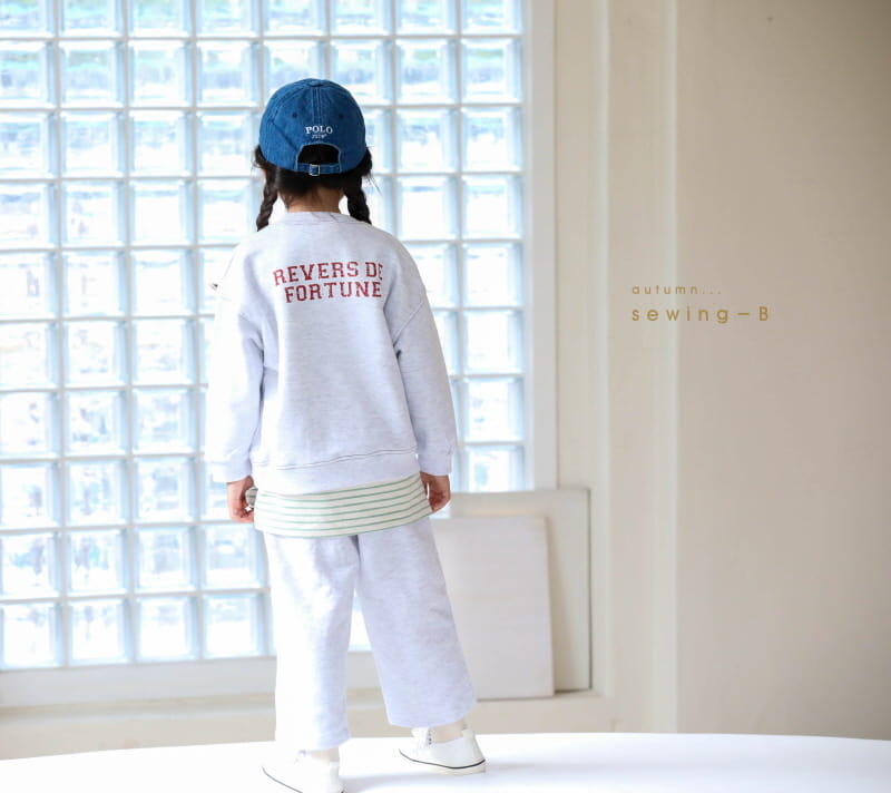 SEWING-B - Korean Children Fashion - #Kfashion4kids - Stitch Terry Pants - 7