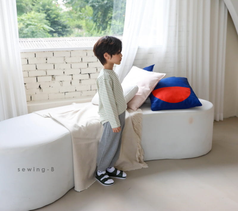 SEWING-B - Korean Children Fashion - #Kfashion4kids - Waffle Jogger Pants - 10