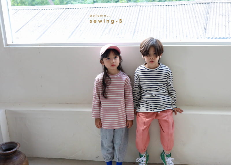 SEWING-B - Korean Children Fashion - #Kfashion4kids - Pintuck Jogger Pants - 2