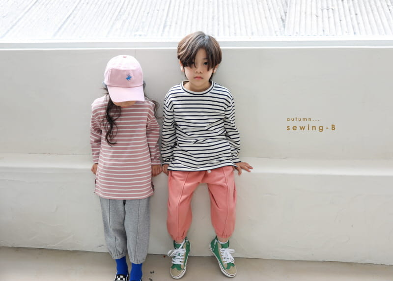SEWING-B - Korean Children Fashion - #Kfashion4kids - Pintuck Jogger Pants - 3