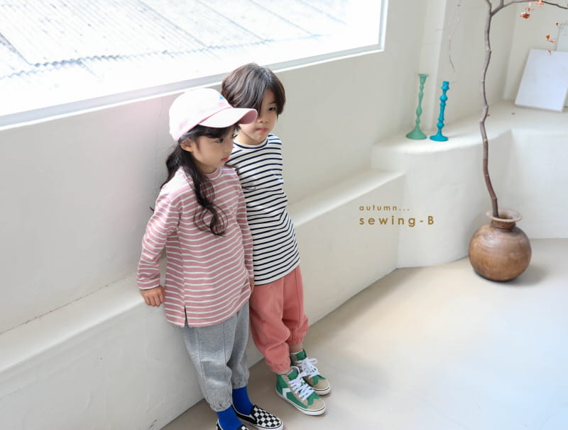 SEWING-B - Korean Children Fashion - #Kfashion4kids - Pintuck Jogger Pants - 5