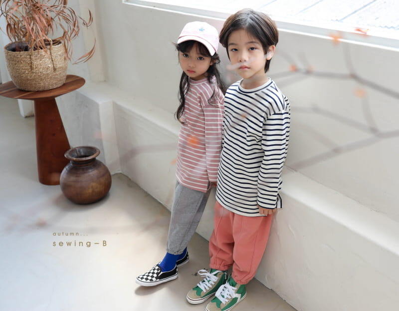 SEWING-B - Korean Children Fashion - #Kfashion4kids - Pintuck Jogger Pants - 7