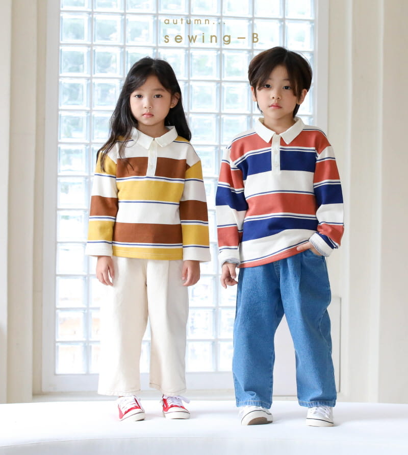 SEWING-B - Korean Children Fashion - #Kfashion4kids - Pintuck Baggy Pants