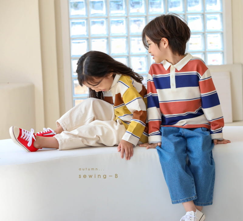 SEWING-B - Korean Children Fashion - #Kfashion4kids - Pintuck Baggy Pants - 5
