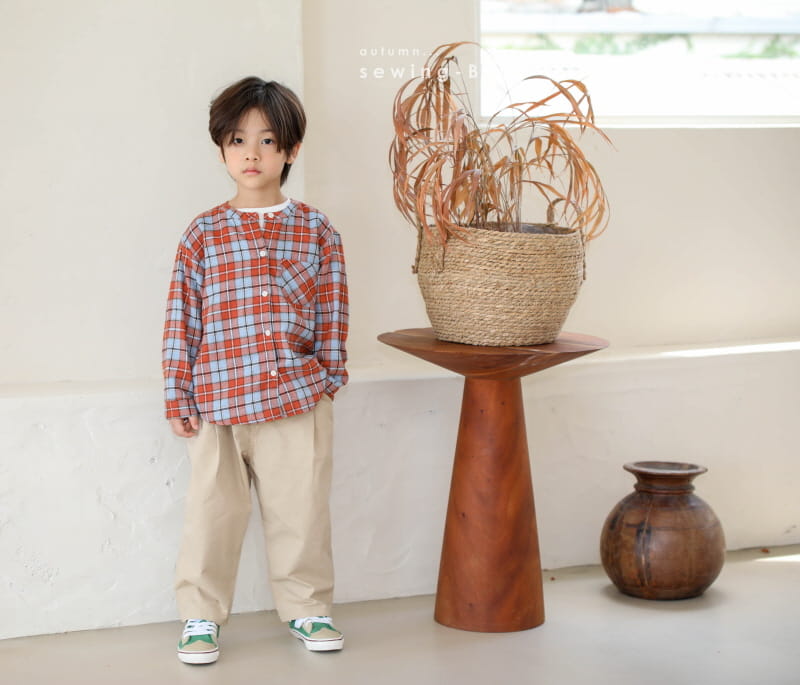 SEWING-B - Korean Children Fashion - #Kfashion4kids - Pleats Cotton Pants - 4