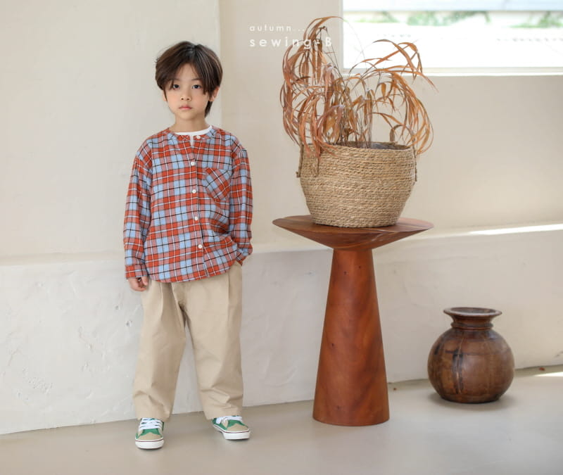SEWING-B - Korean Children Fashion - #Kfashion4kids - Pleats Cotton Pants - 5