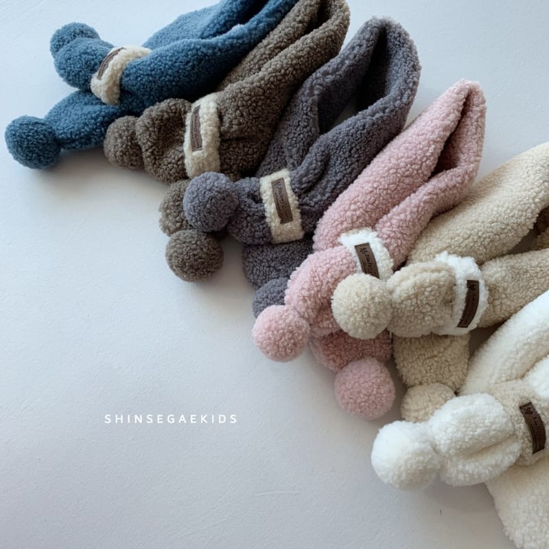 SHINSEAGE KIDS - Korean Children Fashion - #Kfashion4kids - Two Tone Muffler - 9
