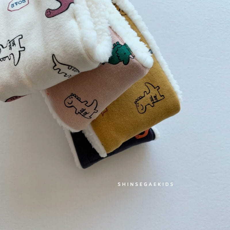SHINSEAGE KIDS - Korean Children Fashion - #Kfashion4kids - Dino Neck Muffler - 2