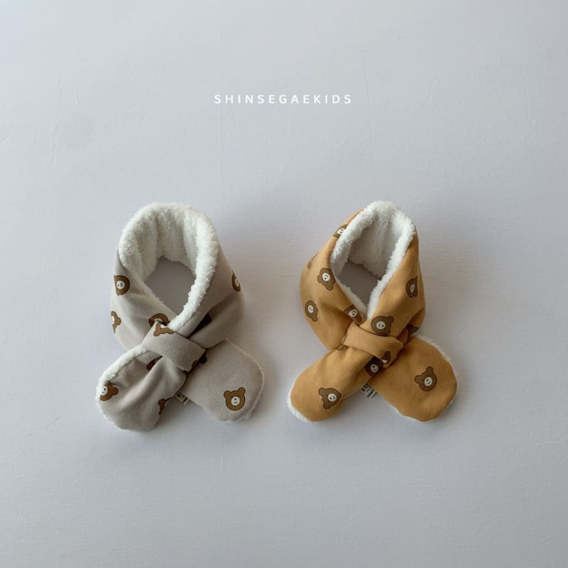 SHINSEAGE KIDS - Korean Children Fashion - #Kfashion4kids - Bear Muffler - 3