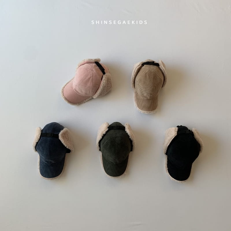 SHINSEAGE KIDS - Korean Children Fashion - #Kfashion4kids - Rib Bbogli Ball Cap