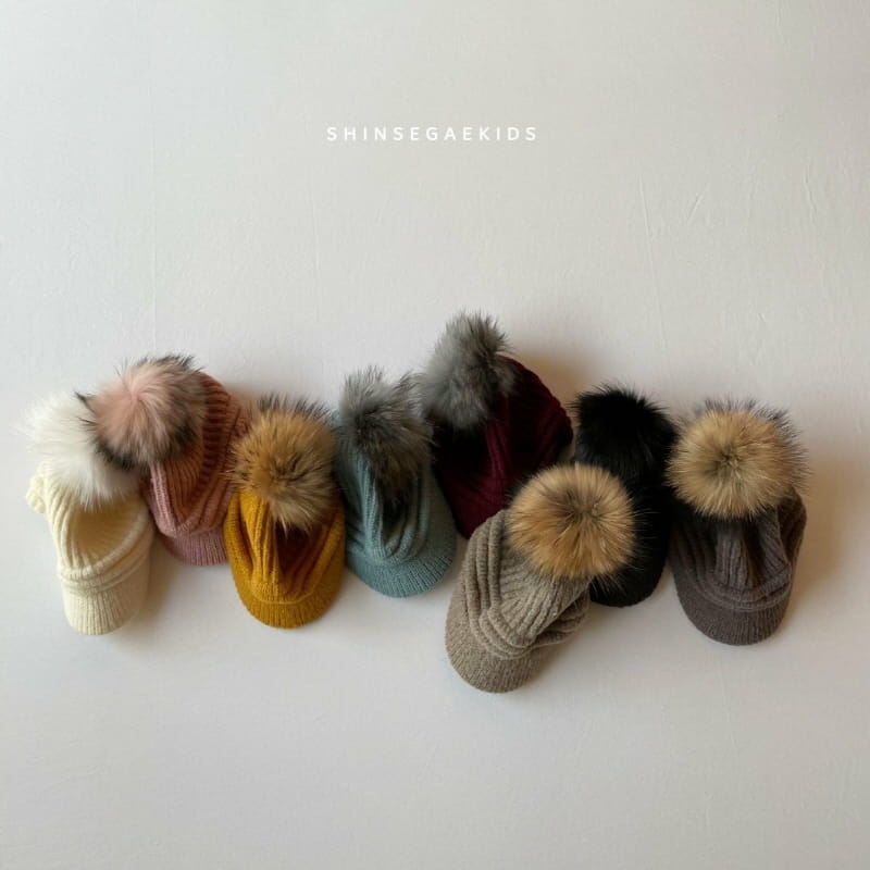 SHINSEAGE KIDS - Korean Children Fashion - #Kfashion4kids - Racoon Knit Chang Hat - 2