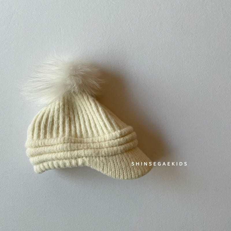 SHINSEAGE KIDS - Korean Children Fashion - #Kfashion4kids - Racoon Knit Chang Hat - 4