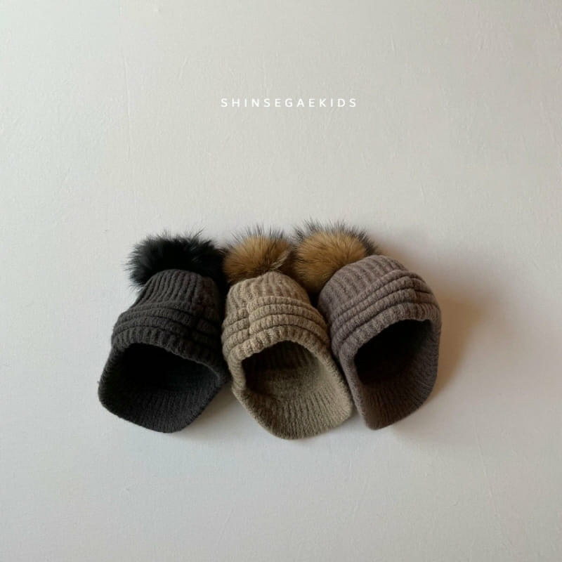 SHINSEAGE KIDS - Korean Children Fashion - #Kfashion4kids - Racoon Knit Chang Hat - 5
