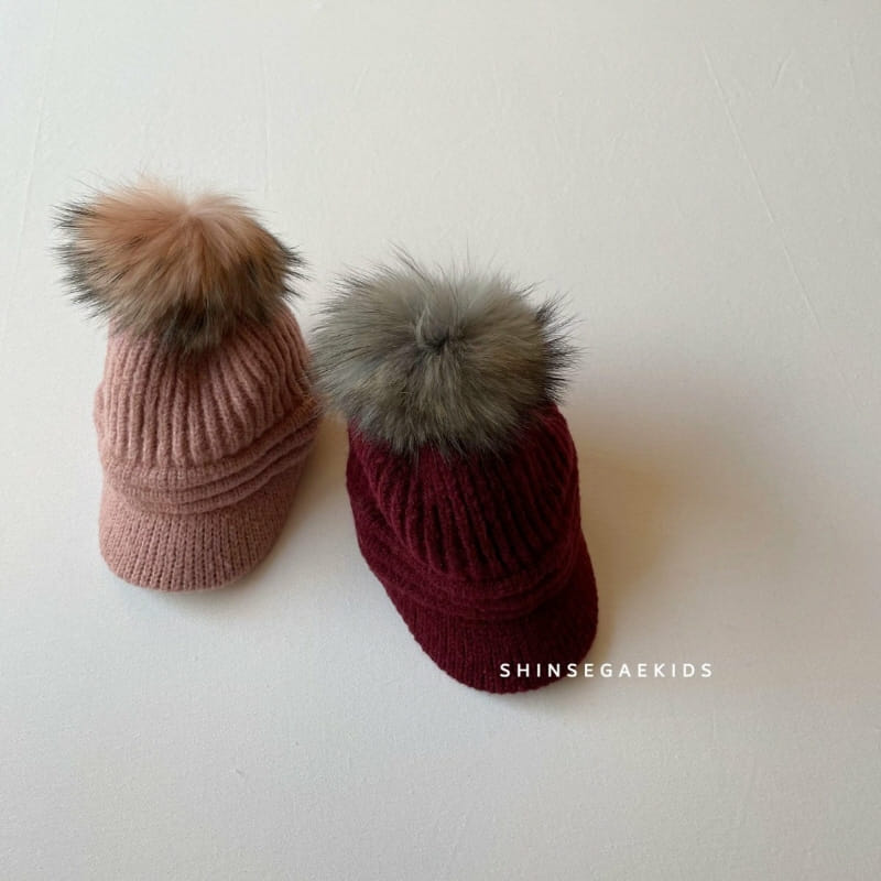 SHINSEAGE KIDS - Korean Children Fashion - #Kfashion4kids - Racoon Knit Chang Hat - 6