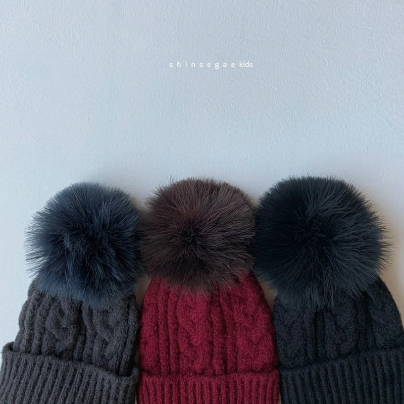 SHINSEAGE KIDS - Korean Children Fashion - #Kfashion4kids - Twist Peach Tajo Beanie - 2