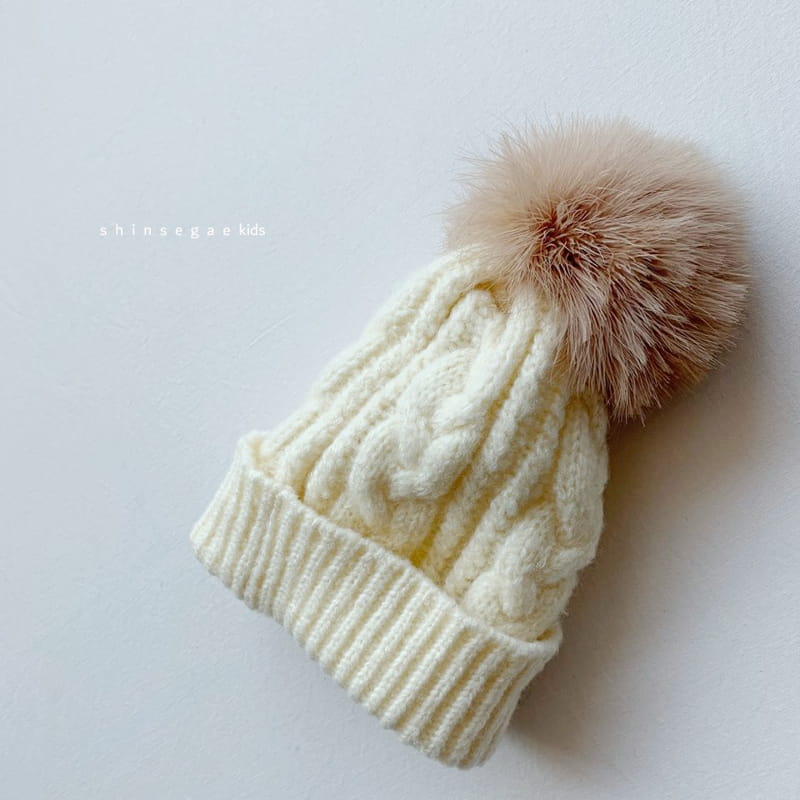 SHINSEAGE KIDS - Korean Children Fashion - #Kfashion4kids - Twist Peach Tajo Beanie - 8