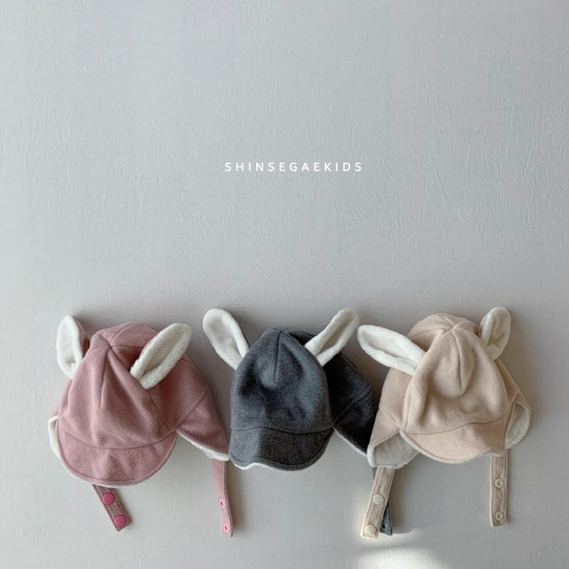 SHINSEAGE KIDS - Korean Children Fashion - #Kfashion4kids - Rabbit Air Cap