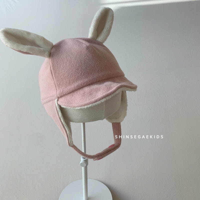 SHINSEAGE KIDS - Korean Children Fashion - #Kfashion4kids - Rabbit Air Cap - 3