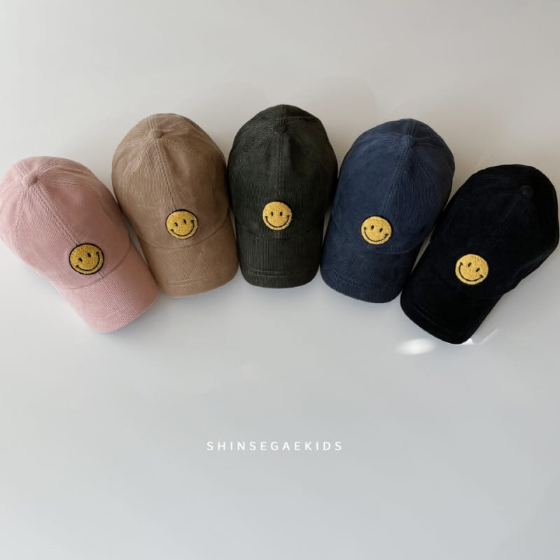 SHINSEAGE KIDS - Korean Children Fashion - #Kfashion4kids - Rib Smile Cap