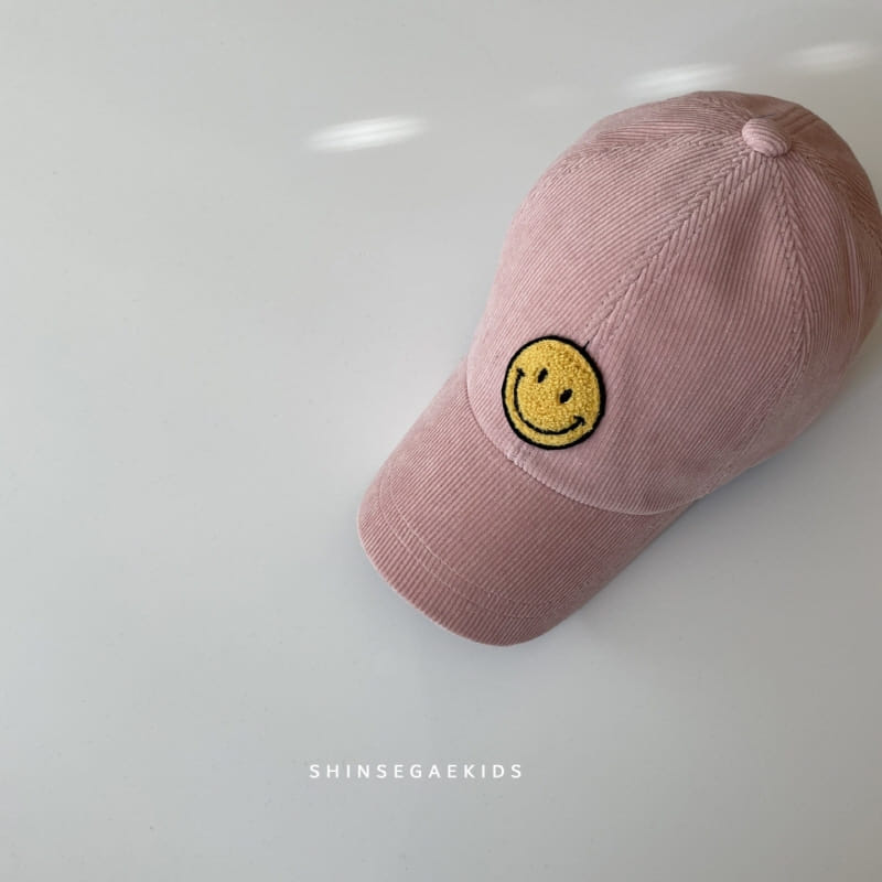 SHINSEAGE KIDS - Korean Children Fashion - #Kfashion4kids - Rib Smile Cap - 10