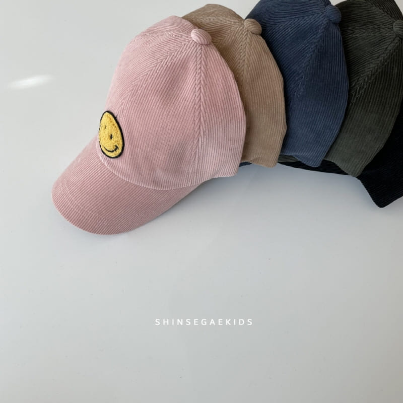 SHINSEAGE KIDS - Korean Children Fashion - #Kfashion4kids - Rib Smile Cap - 11