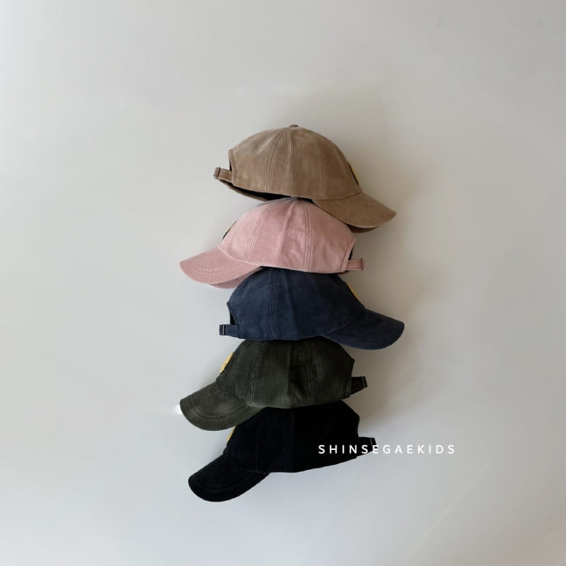 SHINSEAGE KIDS - Korean Children Fashion - #Kfashion4kids - Rib Smile Cap - 3