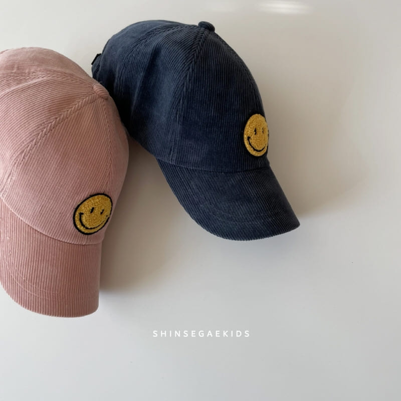 SHINSEAGE KIDS - Korean Children Fashion - #Kfashion4kids - Rib Smile Cap - 4