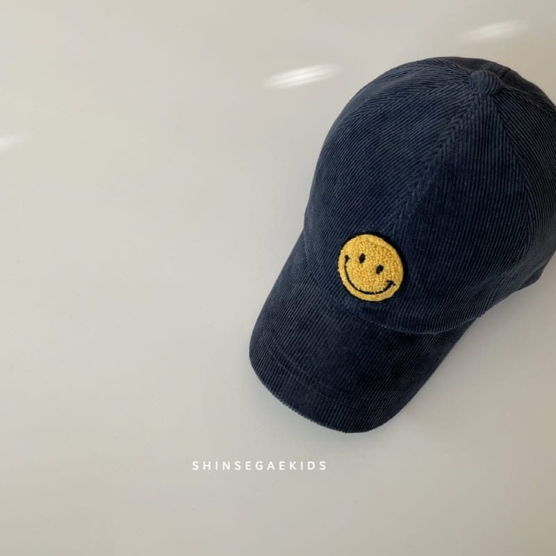 SHINSEAGE KIDS - Korean Children Fashion - #Kfashion4kids - Rib Smile Cap - 8
