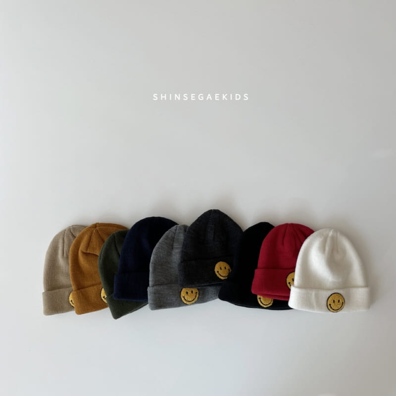 SHINSEAGE KIDS - Korean Children Fashion - #Kfashion4kids - Smile Beanie