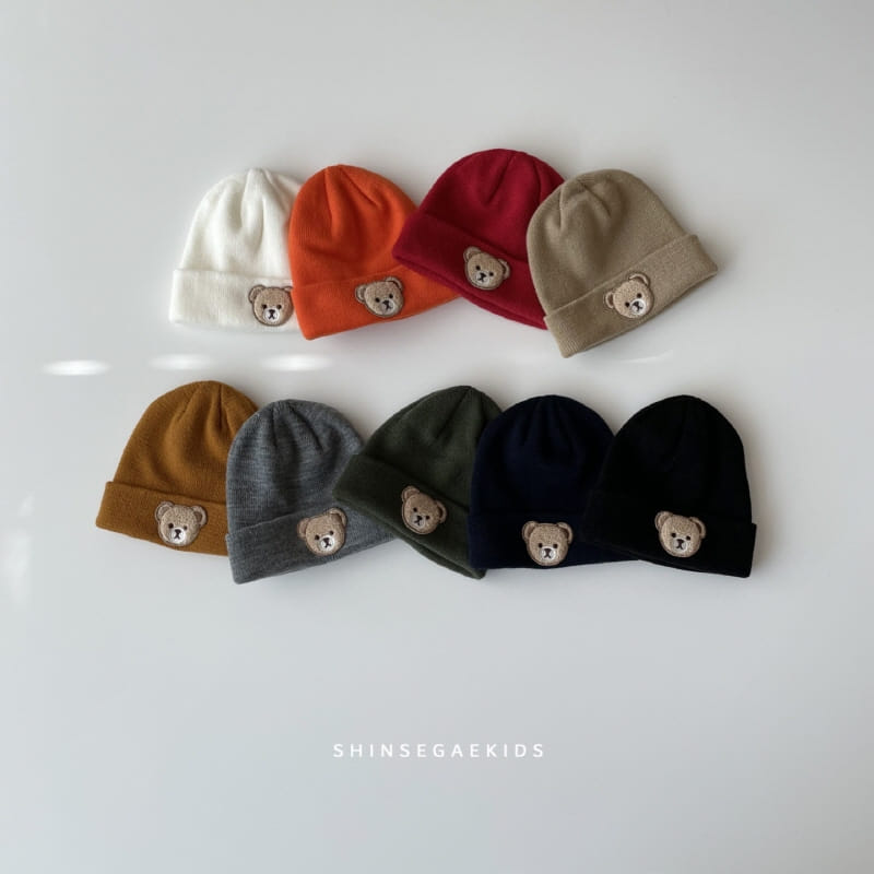 SHINSEAGE KIDS - Korean Children Fashion - #Kfashion4kids - Bear Beanie