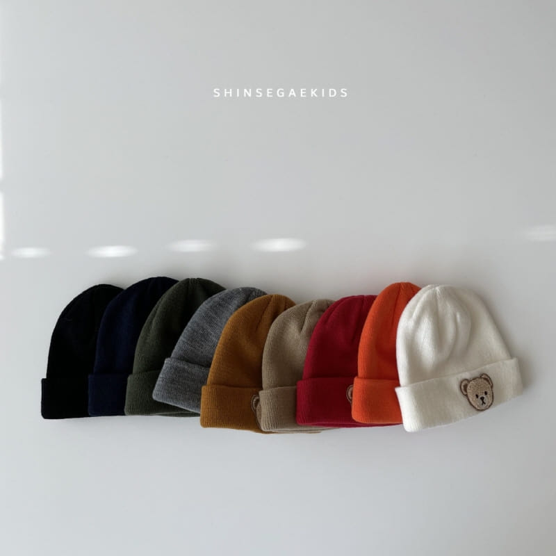 SHINSEAGE KIDS - Korean Children Fashion - #Kfashion4kids - Bear Beanie - 3