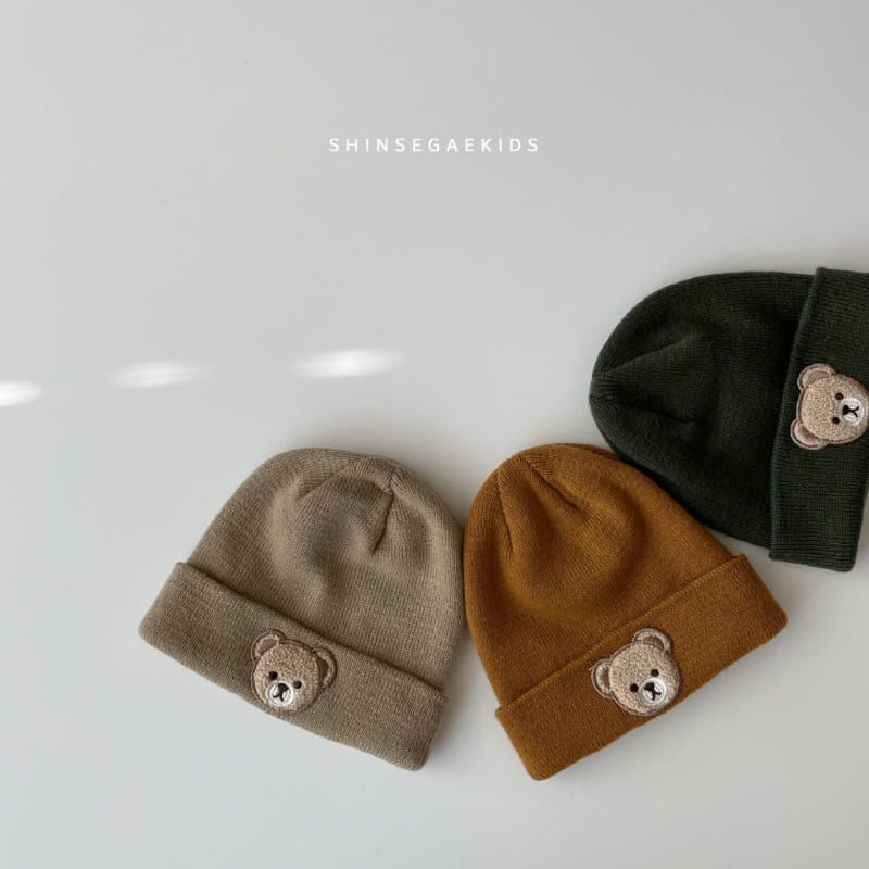 SHINSEAGE KIDS - Korean Children Fashion - #Kfashion4kids - Bear Beanie - 4