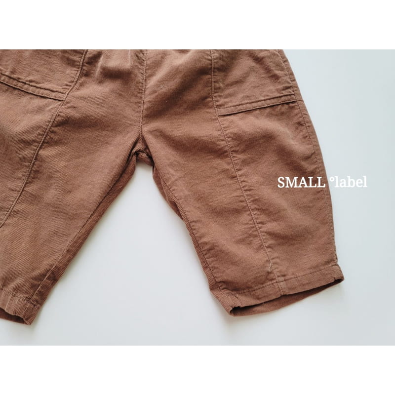 SMALL LABEL - Korean Children Fashion - #Kfashion4kids - Mumu Corduroy Pants - 6