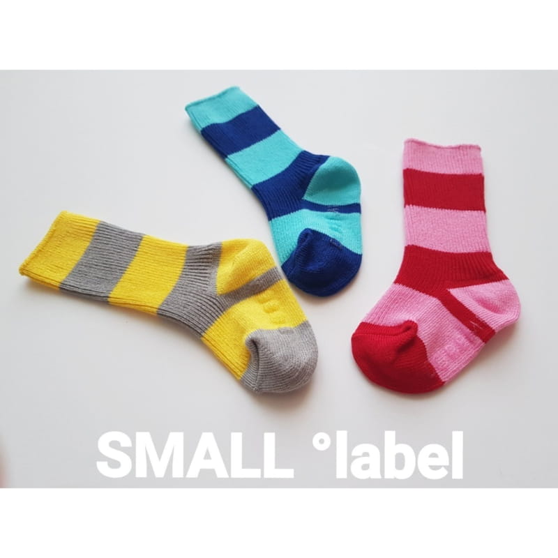 SMALL LABEL - Korean Children Fashion - #Kfashion4kids - Candy Socks [set of 3] - 3