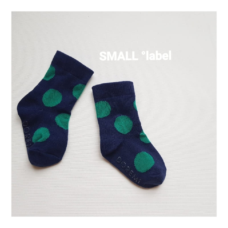 SMALL LABEL - Korean Children Fashion - #Kfashion4kids - Circle Socks [set of 3] - 3