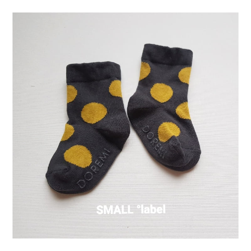 SMALL LABEL - Korean Children Fashion - #Kfashion4kids - Circle Socks [set of 3] - 4