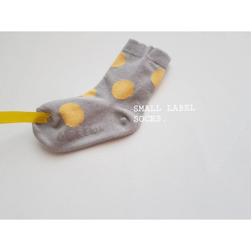SMALL LABEL - Korean Children Fashion - #Kfashion4kids - Dots Socks [set of 5]