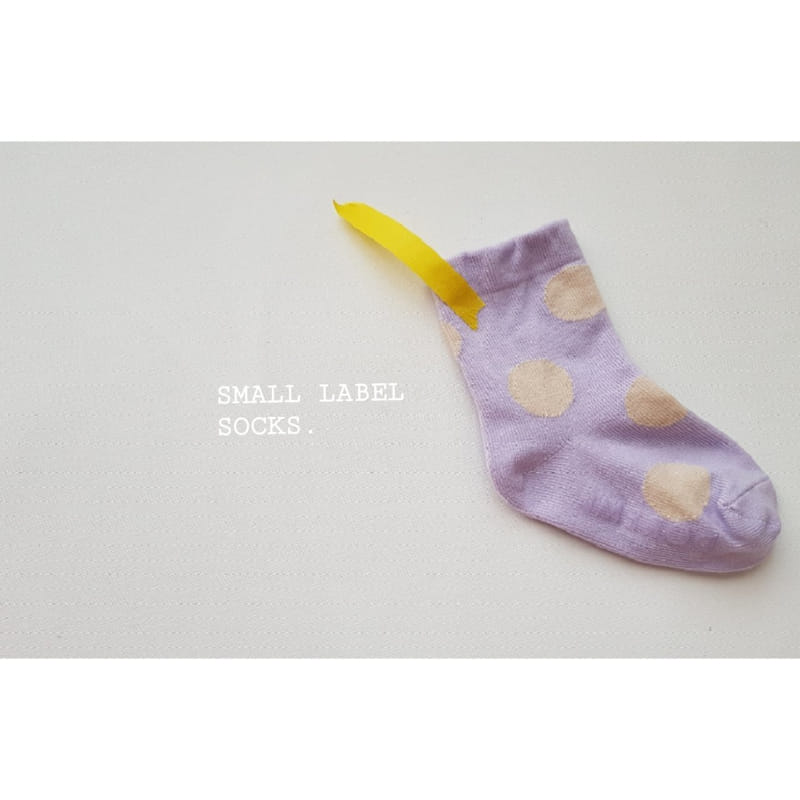 SMALL LABEL - Korean Children Fashion - #Kfashion4kids - Dots Socks [set of 5] - 2