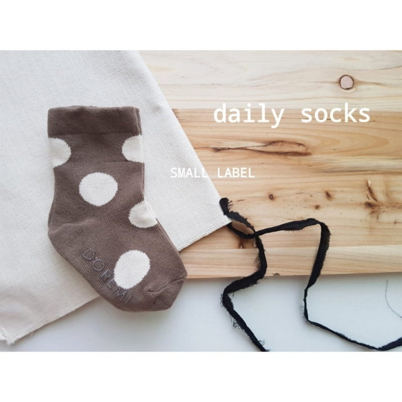 SMALL LABEL - Korean Children Fashion - #Kfashion4kids - Bong Bong Socks [set of 5]